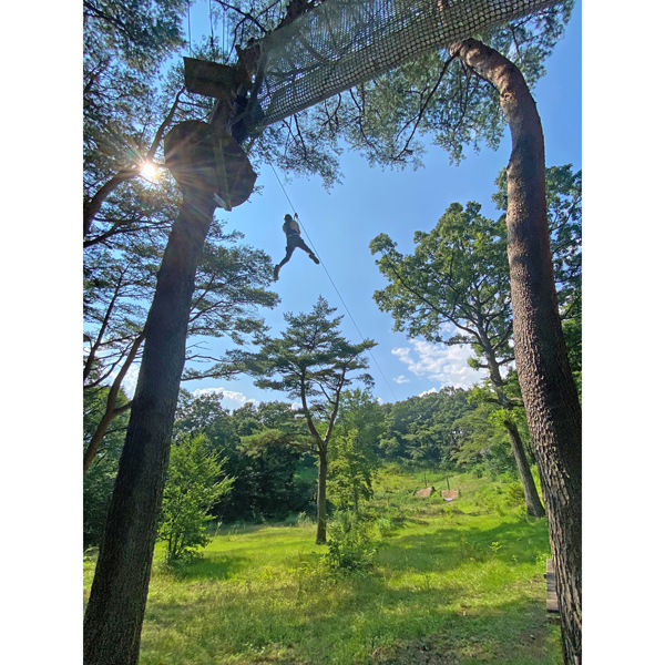 那須の森の空中アスレチック『ＮＯＺＡＲＵ』　ノザルコース　大人１名様＋子供１名様