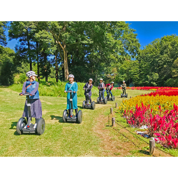 武蔵丘陵森林公園プライベートセグウェイツアー１～３名様（150分）：ツアーに申し込んだ人数（グループ）だけの貸切ツアー