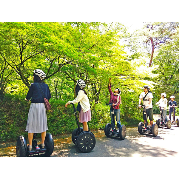 武蔵丘陵森林公園プライベートセグウェイツアー１～３名様（150分）：ツアーに申し込んだ人数（グループ）だけの貸切ツアー