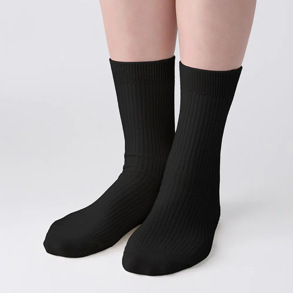 ReD バイタルテック　リカバリーソックス　クルー丈　ブラック　25～27cm